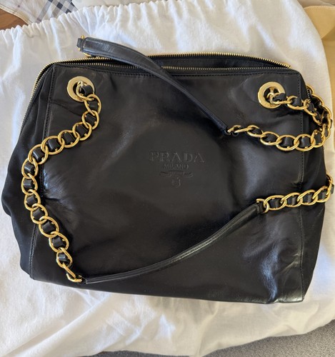 Prada nappa catena borsa - prada,