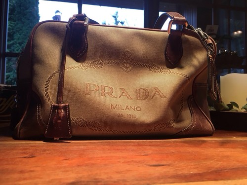 Borsa tracolla prada logo - borsa, a