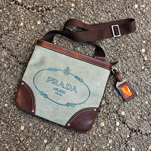 Borsa messenger prada - prada, milano